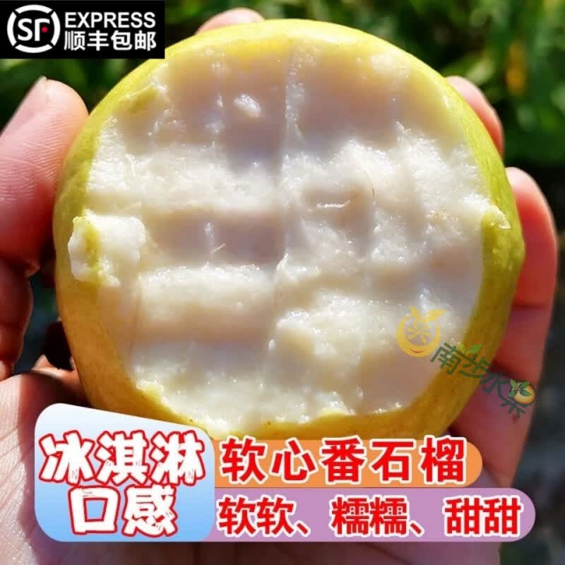 南步福建番石榴白心芭乐5斤新鲜水果奶油软糯香甜自然成熟白色巴乐果怎么看?