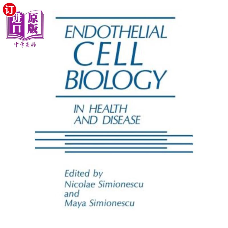 海外直订医药图书endothelial cell biology in health and disease