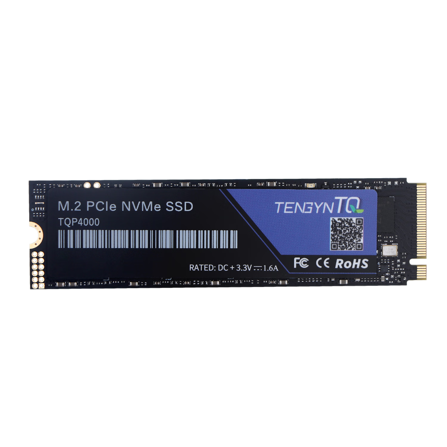 ������TENGYIN����ѡ�����洢��Բ̨ʽ���ʼǱ�SSD��̬Ӳ��PCIe4.0 NVMe TQP4000 4TB 7300MB/S	