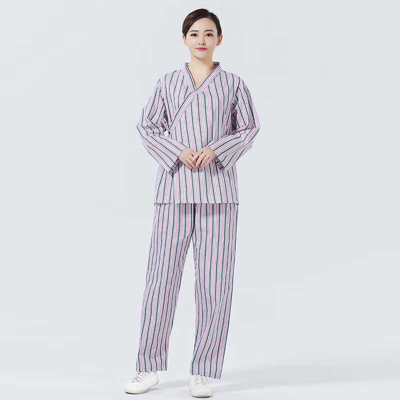 病号服医院病员服新款全棉患者服圆领骨科美容护理服女住院病人病