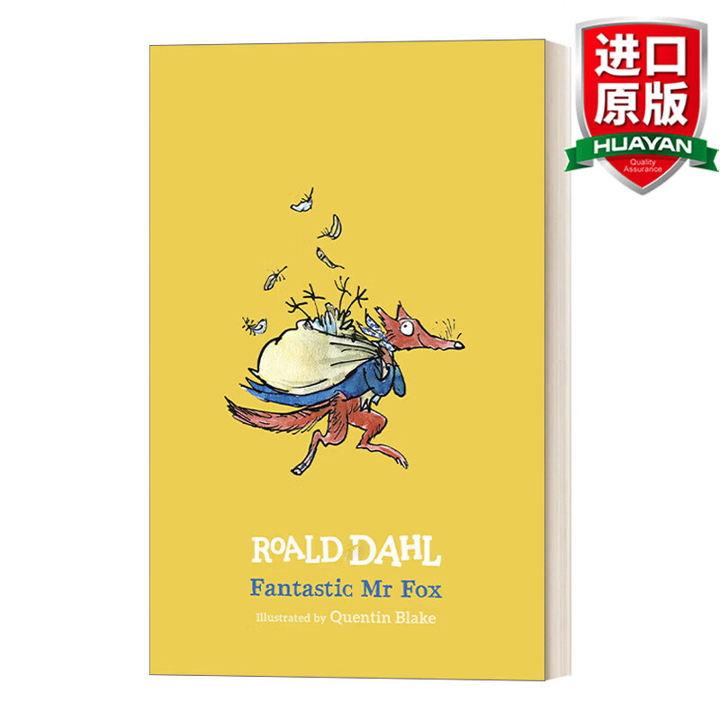 fantastic mr fox 英文原版 了不起的狐狸爸爸 罗尔德·达尔 精装彩图