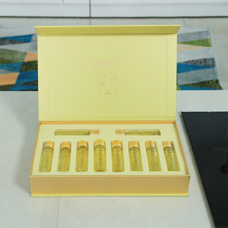 甘味九源一级冷榨核桃油 学生儿童营养油 轻奢小支20ml*10礼盒装 热炒凉拌 【礼盒便携装】20ml*10瓶