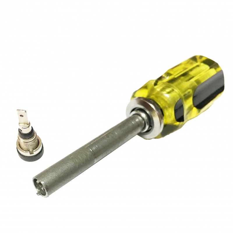 定制mur6/8/12圆形开槽螺母香蕉电批风批手动兼容扳手 短手柄mur6套筒