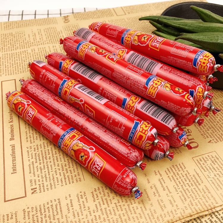 火腿肠整箱50g大根蛋炒饭烧烤泡面搭档校园休闲零食 王中王50g*25支
