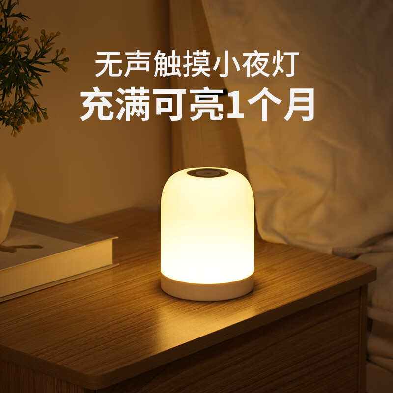大头人（datouren）小夜灯婴儿喂奶夜灯卧室床头灯氛围灯触摸伴睡眠灯拍拍灯充电台风属于什么档次？
