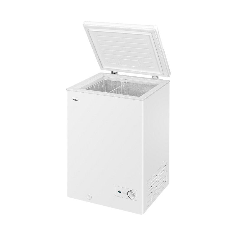 海尔（Haier）小型商用冰柜 卧式单温冷柜保鲜冷藏冷冻转换小冰箱 节能冷柜 BC/BD-100GH