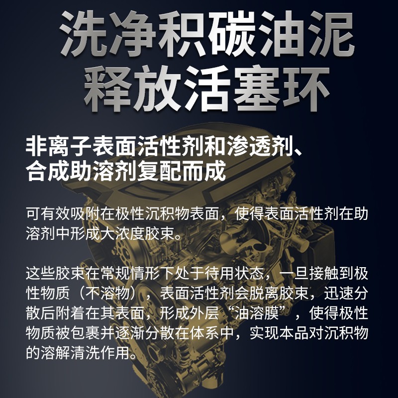 司有普【加机油】司有普无损修复烧机油活塞环释放内部清洁剂汽柴油通用 一罐 活塞环释放烧木几油修复剂添加剂