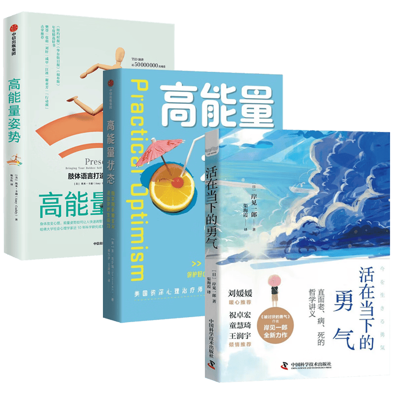 活在当下的勇气+高能量状态+高能量姿态（全3册）