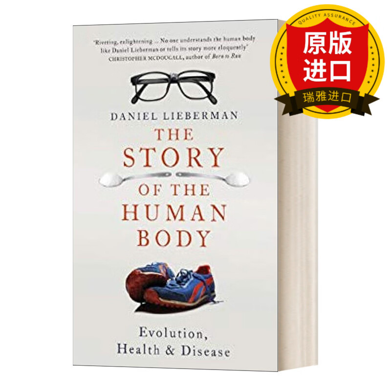 英文原版 the story of the human body  人体的故事 英文版 进口英语