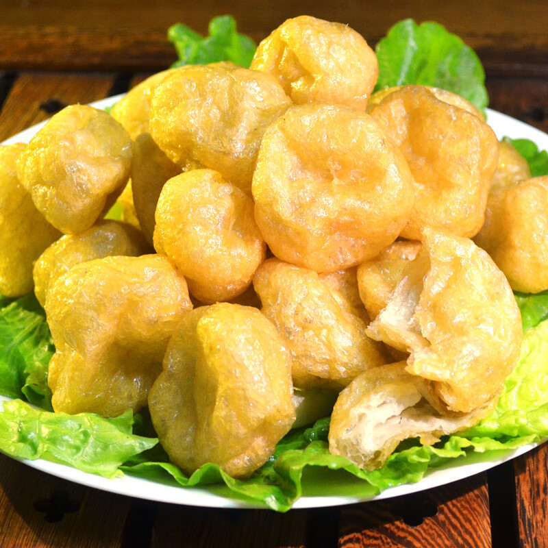 食汁民归正宗罗定皱纱鱼腐1斤广东云浮特产火锅打边炉麻辣烫食材老广