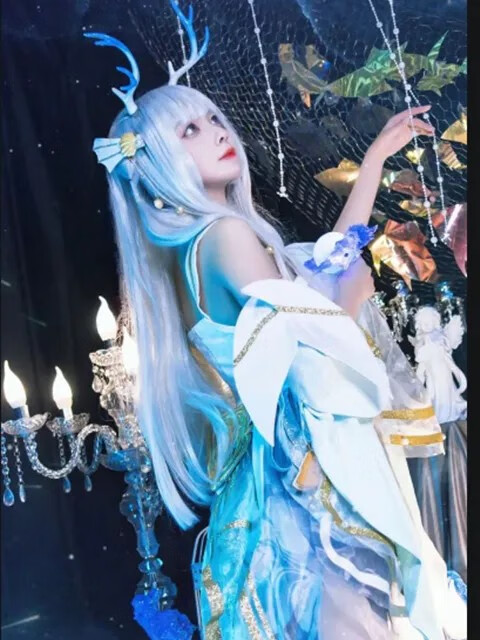 茂信欧西施cos服游龙清影王者荣耀cos服 游戏新皮肤龙珠卡通网游周边