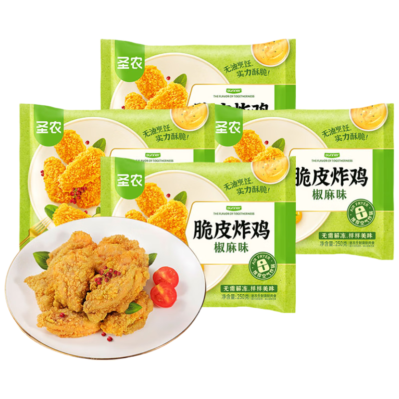 ʥũ��Ƥը������ζ250g*4��  ��ʽը�� ����ը����ʳ����  Դͷֱ��