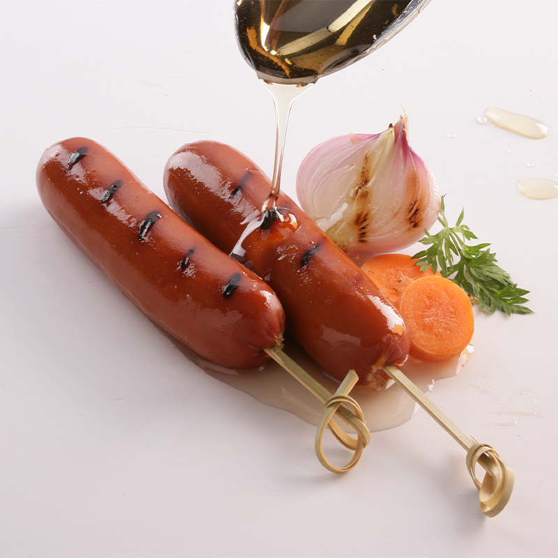 中粮 万威客脆皮热狗肠(蜜糖味) 250g/袋 全程冷链 烧烤食材 热狗肠 