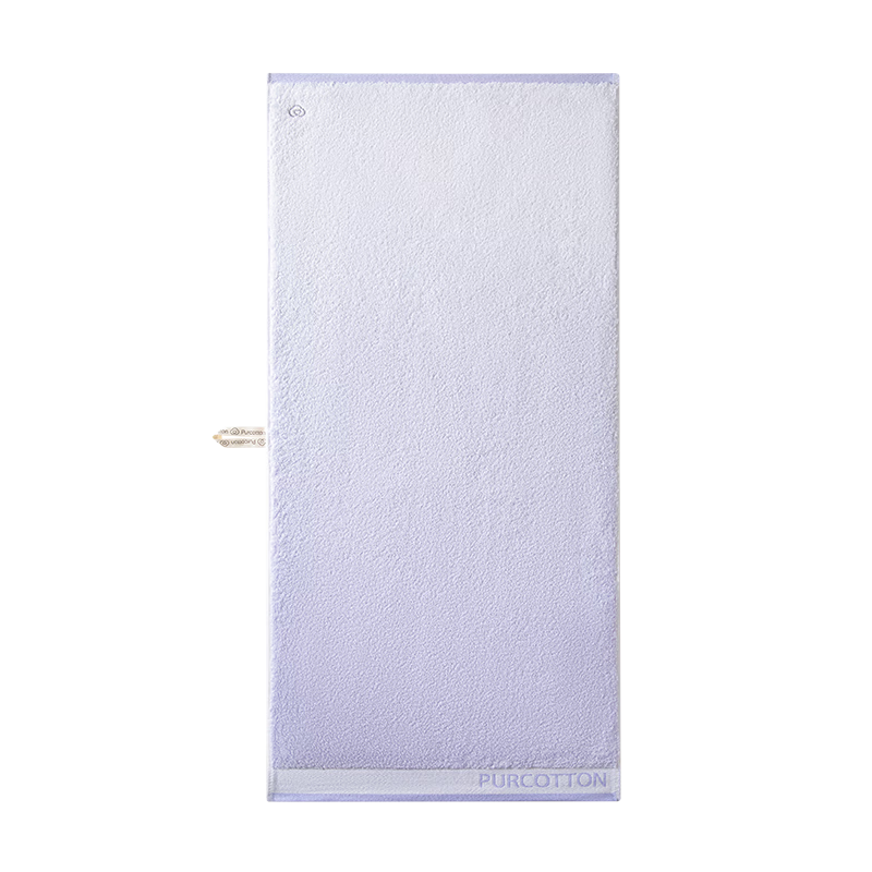 全棉时代毛巾纯棉家用柔软加厚纯棉吸水洗脸毛巾-韵律紫34*76cm