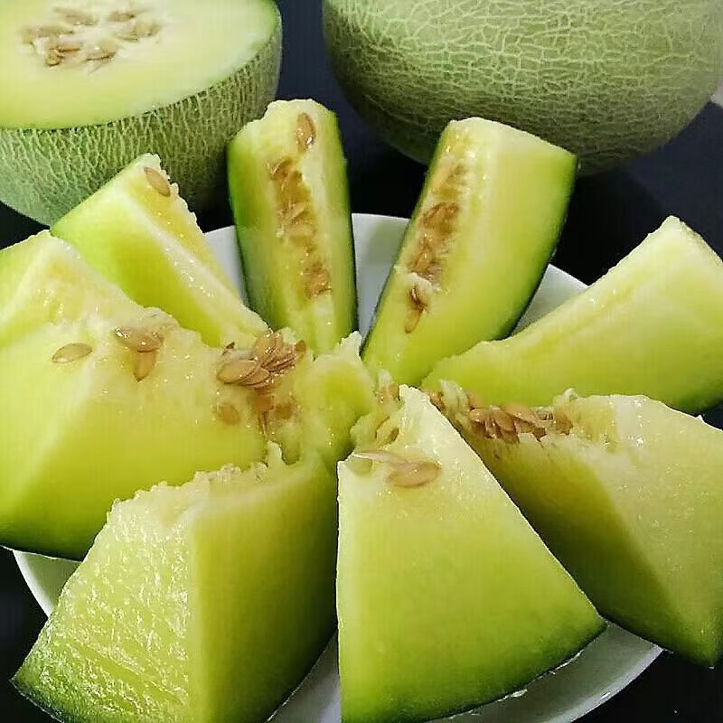 小筑倾橙海南玫珑蜜瓜网纹瓜冰淇淋蜜甜瓜新鲜海南水果糯甜瓜年货礼盒 4.5斤精选冰淇淋蜜瓜【2-3个】