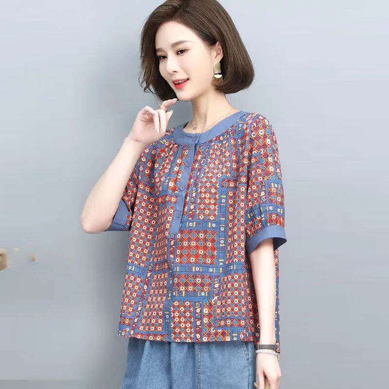 佑莱客 中年妈妈装时尚洋气套装秋冬四十多岁服装40一50岁棉麻风女