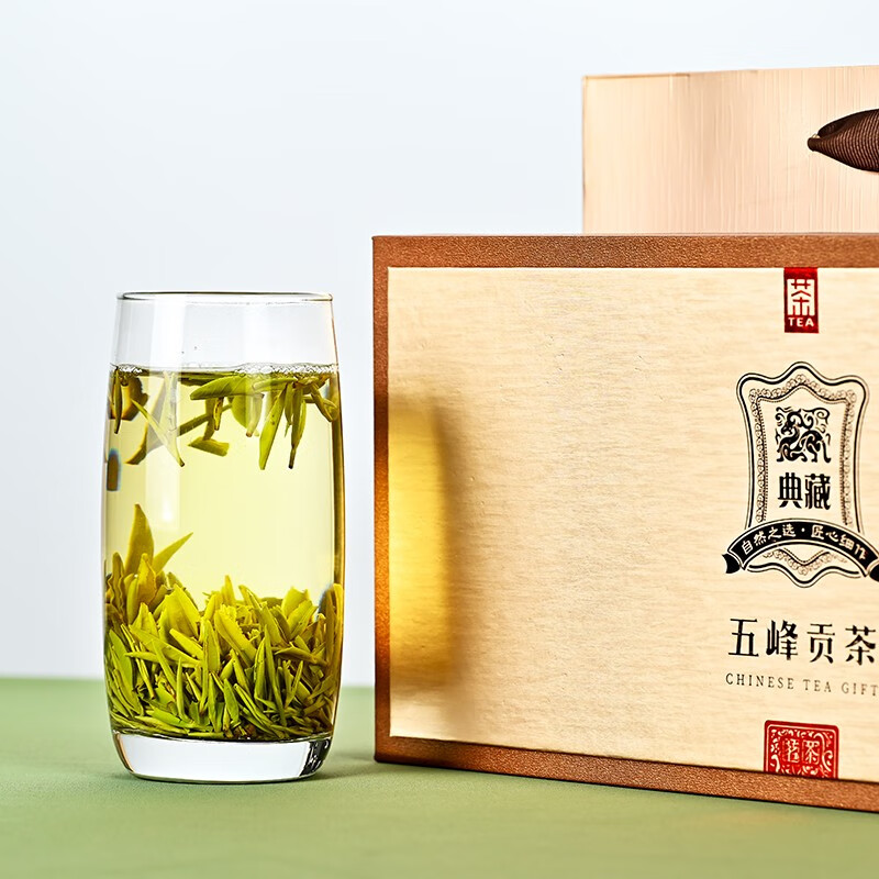 简小禾五峰采花地区2023年新茶高山绿茶特级贡芽毛尖茶新茶明前茶叶