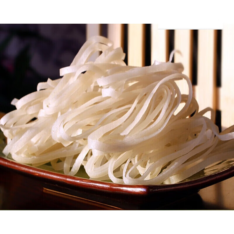 虎钢馋5斤米面庐江枞阳手工自制安徽特产农家米面三河面条