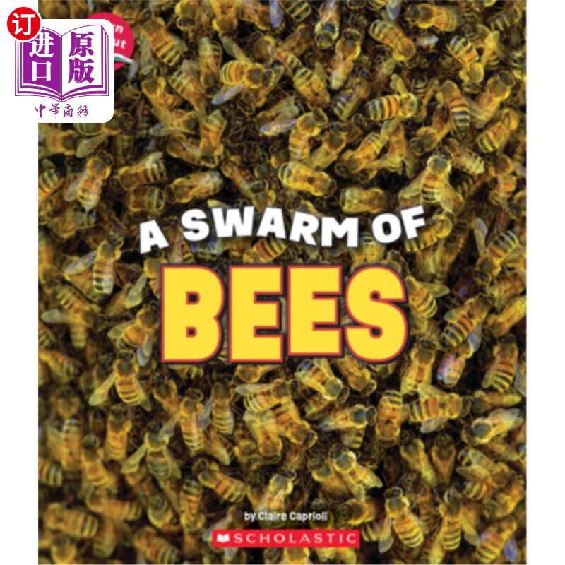 海外直订a swarm of bees (learn about: animals) 一群蜜蜂(了解