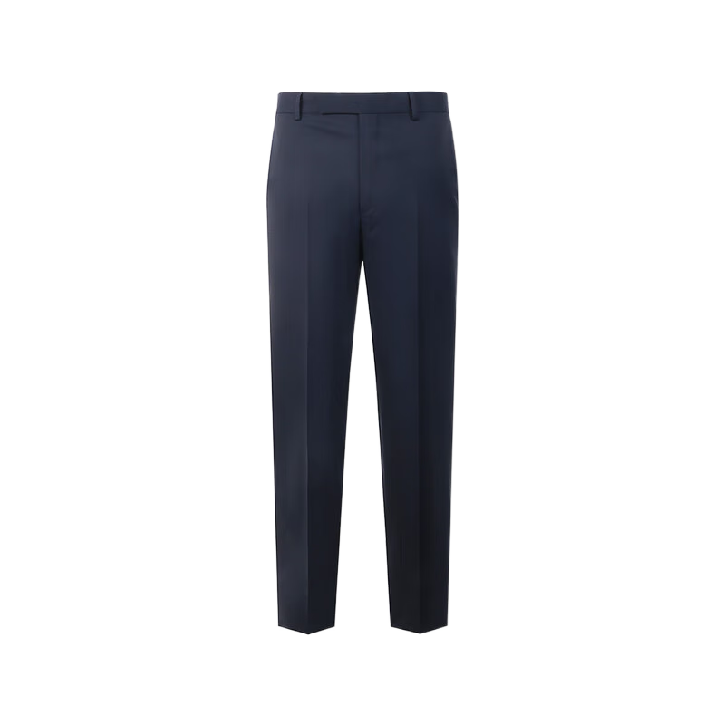 杰尼亞（Zegna）新品 男士西褲西裝褲長(cháng)褲男裝七夕禮物男 7FNAC2 5ZF061A5 夜藍色 46 /s