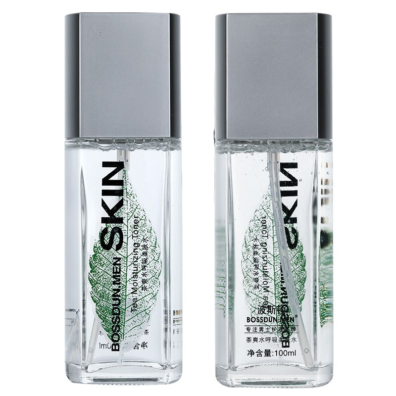 波斯顿男士爽肤水补水保湿清爽不油腻收缩毛孔须后水男生护肤品 茶爽柔肤水100ml