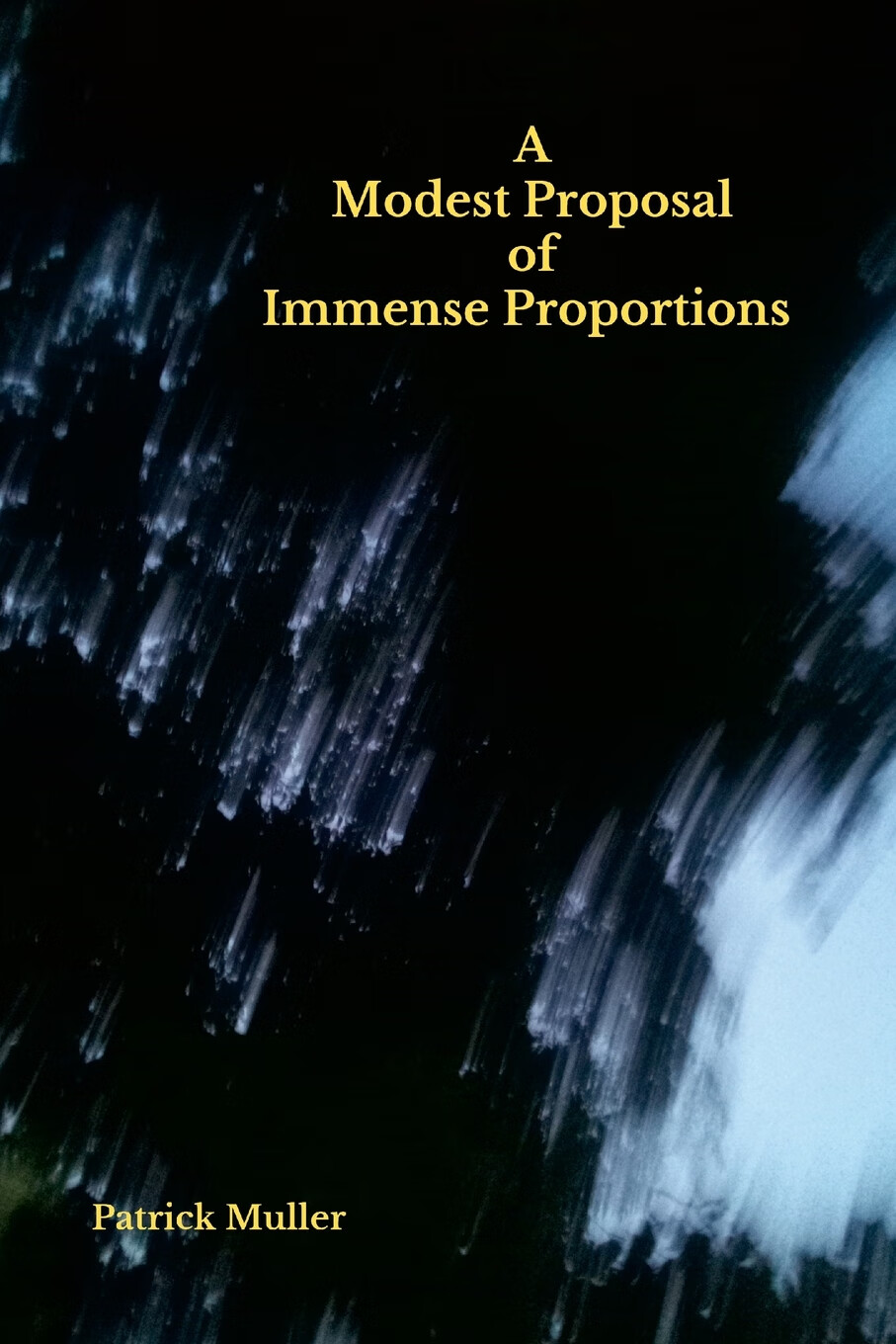 预售 按需印刷 a modest proposal of immense proportions