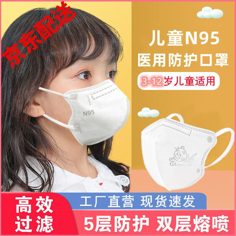 洁依诺N95医用口罩,有效防护病毒菌,价格走势查询