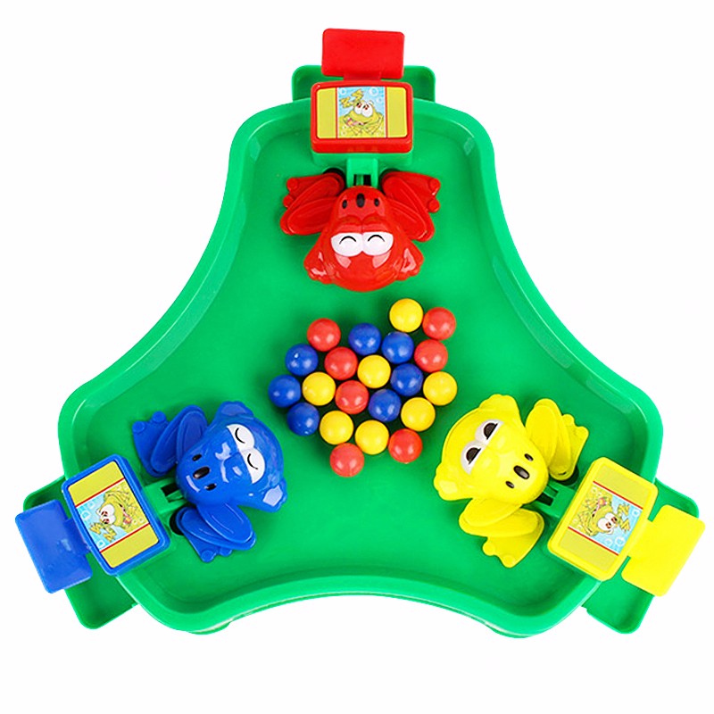 uhfq疯狂青蛙吃豆豆玩具女孩子贪吃青蛙小男生8-12岁搞笑互动子游戏