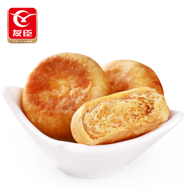 友臣(youchen)肉松饼香辣味500g正宗传统糕点零食早餐食品 肉松饼香辣
