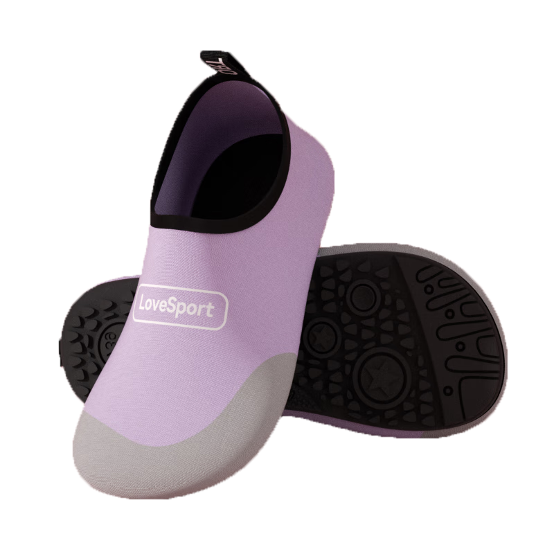 百亿补贴:朗威室内健身鞋健身装备软底防滑瑜伽鞋运动舞蹈鞋室内运动鞋瑜伽器材 双拼紫 40-41码(大码联系客服)21.8元