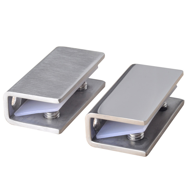 莱莫 304不锈钢玻璃夹玻璃卡子夹子托架层板托固定支架托玻璃固定配件