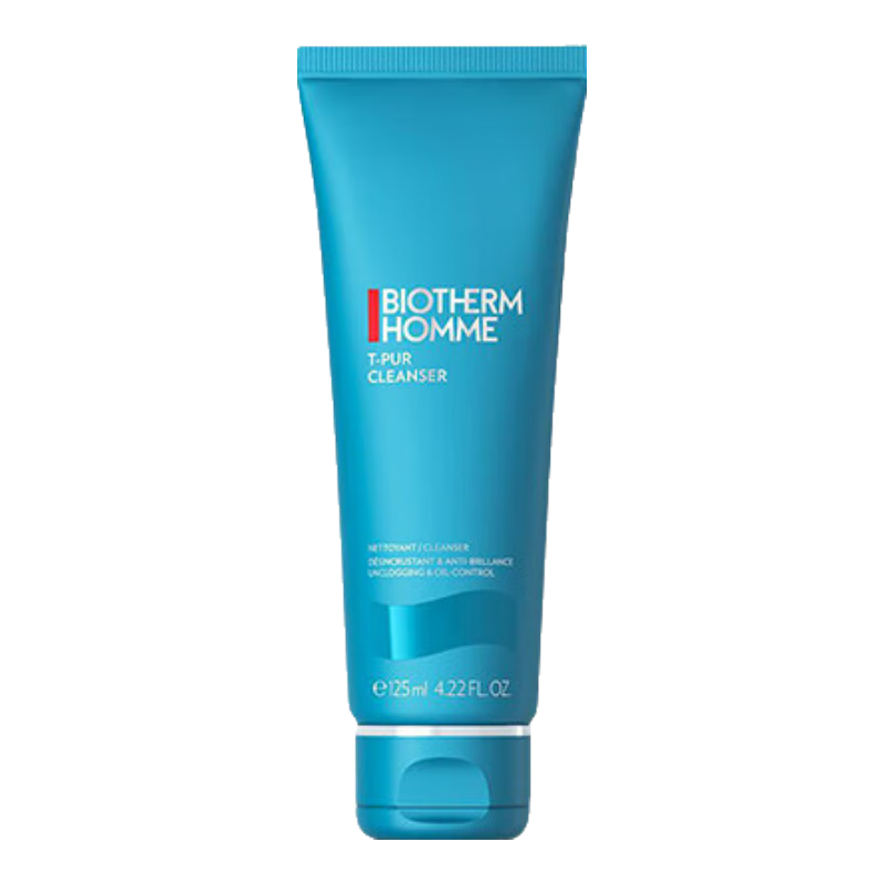 碧歐泉（BIOTHERM）男士清爽凈油潔面膏洗面奶送男友送男生送男朋友 125ml