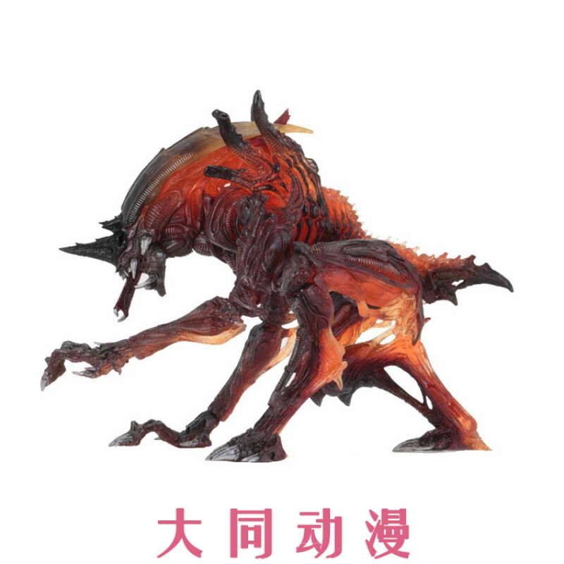 创京懿选neca 犀牛异形 kenner致敬版 avp 契约异形 7寸可动人偶模型