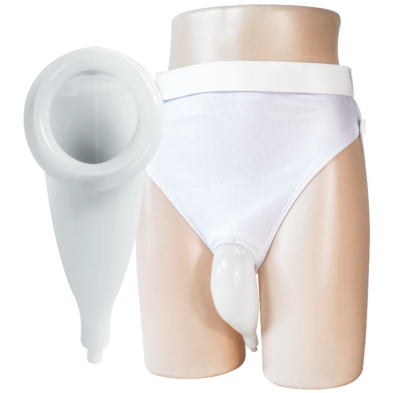 傷迪接尿器男性老人臥床接尿神器穿戴式小便接尿袋集尿器尿尿神器 接尿器男士款 接尿器