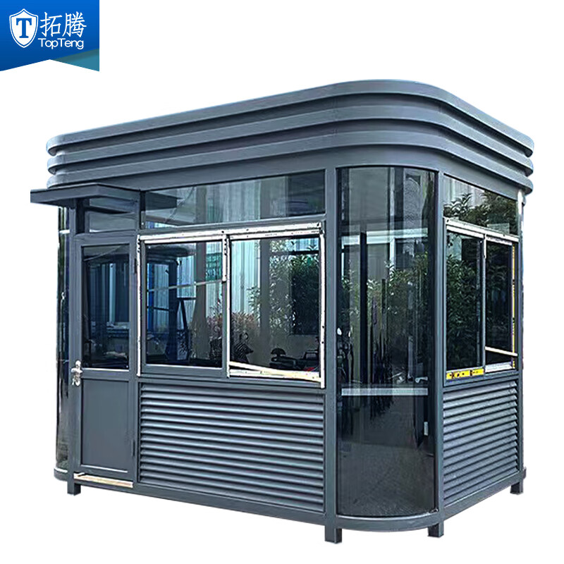 拓腾  岗亭保安亭门卫收费亭物业值班室治安亭停车场收费岗亭钢结构