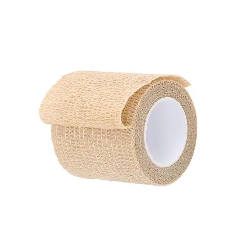 振德自粘绷带弹性运动固定加压伤口包扎高弹力应急纱布卷绷带 5cm*450