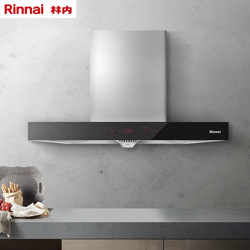 林内(rinnai)油烟机 抽油烟机吸油烟机 20m06/min顶吸式大吸力20