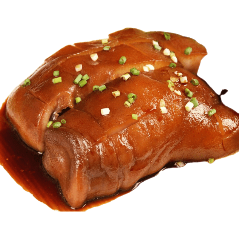 豆乐奇（douleqi） 正宗猪头肉卤肉食品肉类熟食真空包装即食下酒菜 五香猪头肉 250g*8袋 53.8元
