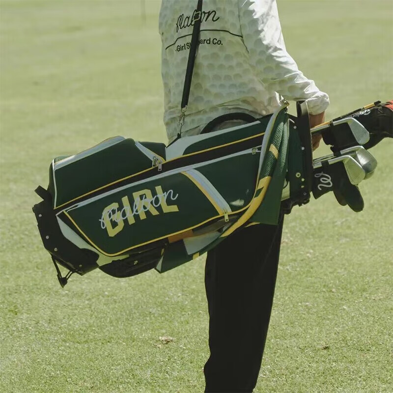 MALBON高尔夫球包支架包双帽球杆包golf bag标准球包男女同款 girl联名支架包