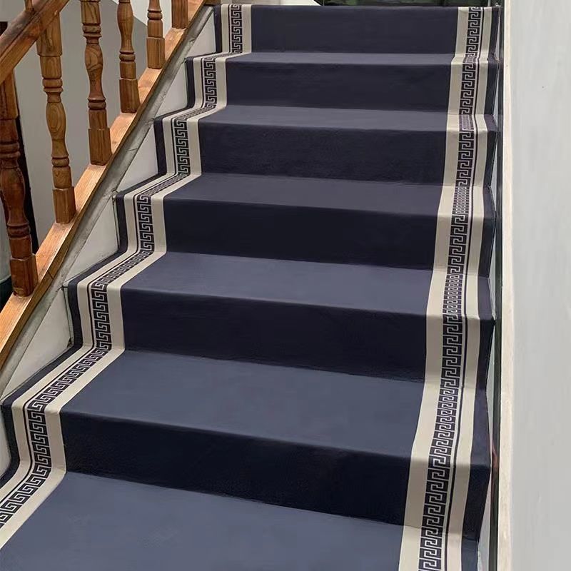 整卷楼梯地毯水泥铁楼梯垫踏步垫复式楼台阶自粘可擦洗防滑满铺色配胶