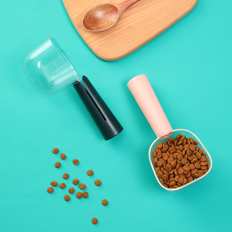 HOUYA好雅 猫粮狗粮勺子宠物粮量勺喂食物猫狗通用铲食器粮食勺铲狗碗粮铲带夹(带刻度、带封口夹）皓月白使用感如何?