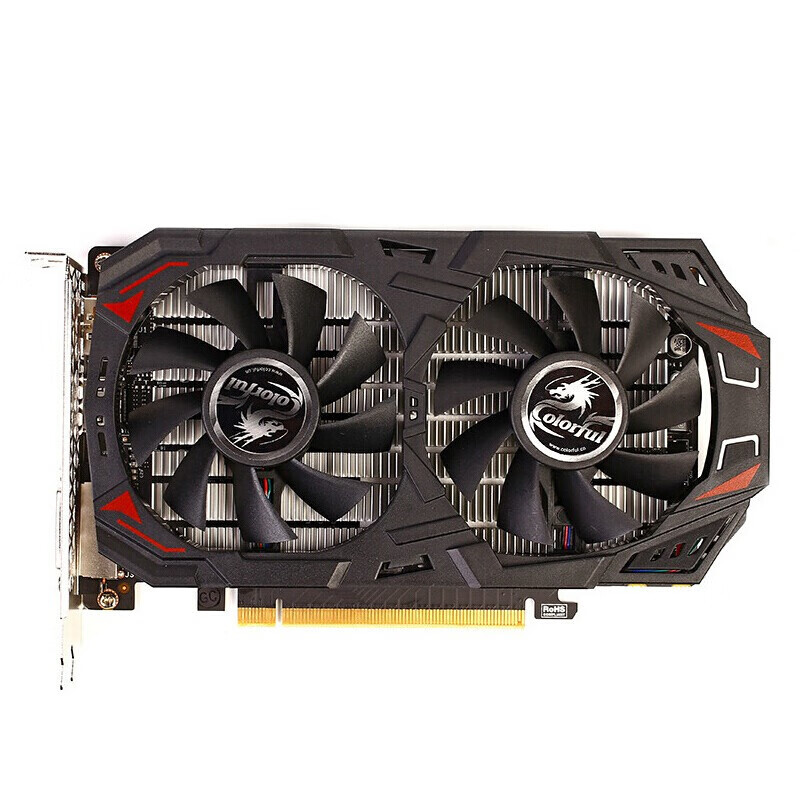 七彩虹(colorful) gtx1050ti 1650 1660s 1630 4g灵动鲨战斧显卡 gtx