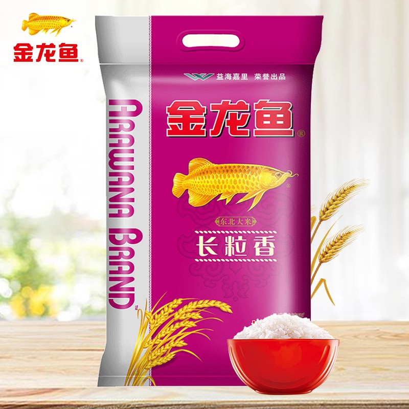 金龙鱼 东北大米 长粒香大米 5kg 10斤装 5kg