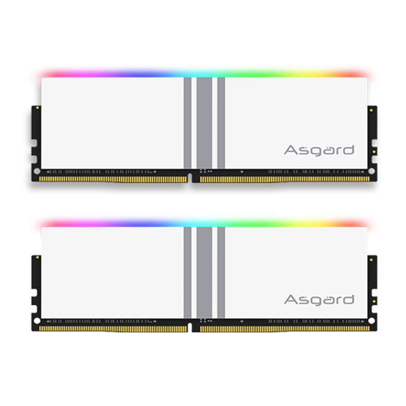 Asgard 阿斯加特 32GB(16Gx2)套 DDR5 6400 台式机内存条 RGB灯条-女武神·瓦尔基里