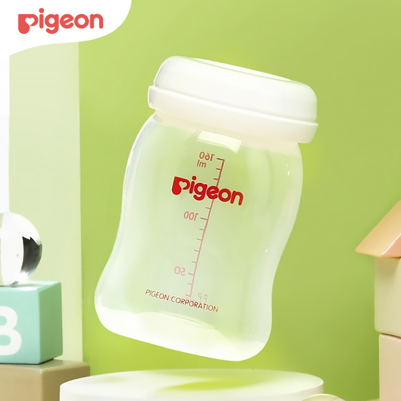 贝亲 (Pigeon) 母乳储存瓶 母乳冷藏瓶160ml QA34