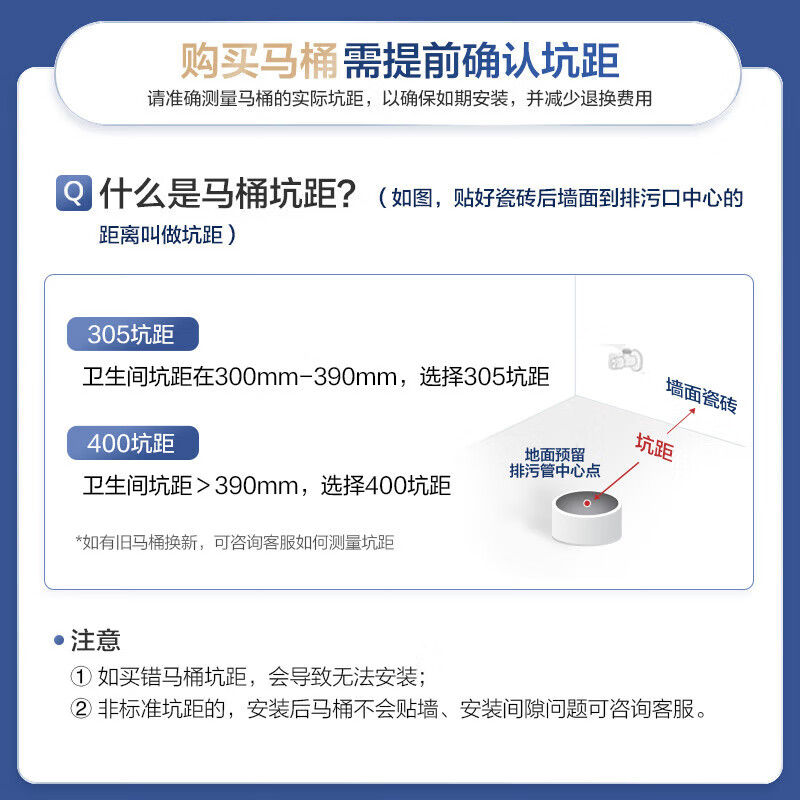 恒洁（HEGII）马桶171 家用节水防臭水净釉面虹吸式坐便器HC0171PT0E-305