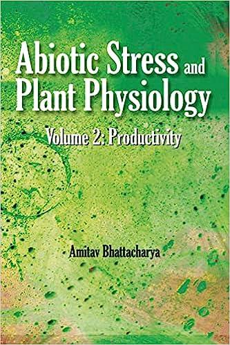预订 abiotic stress and plant physiology: vol.