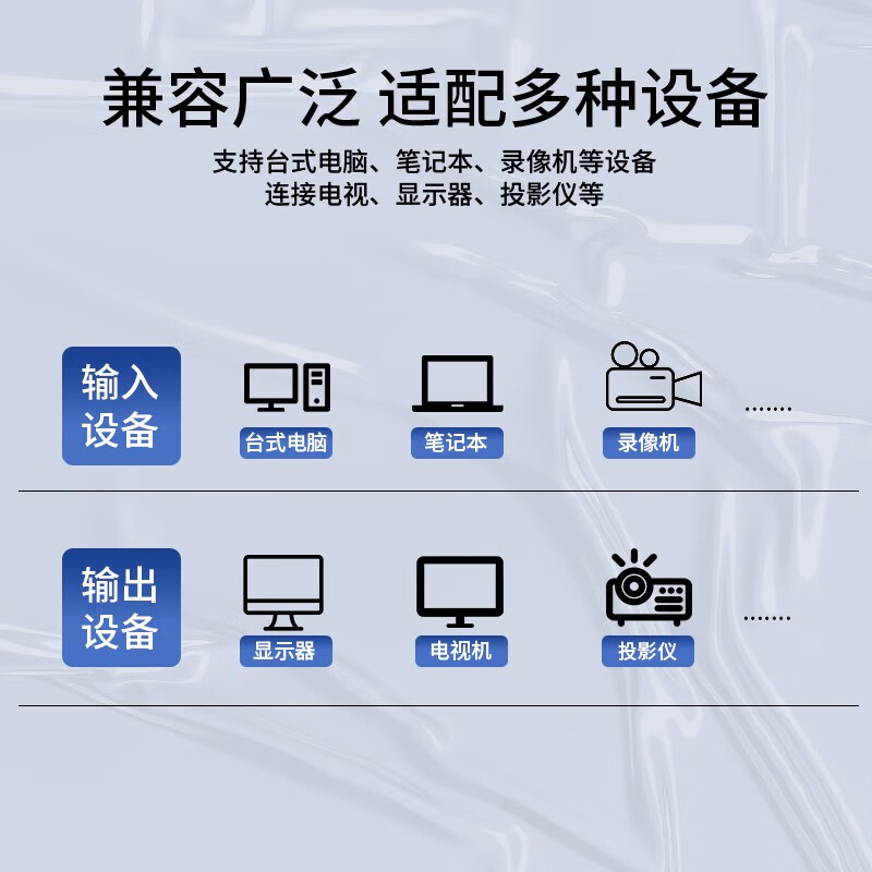 腾捷兴 HDMI/DVI/DP KVM切换器二进一出高清视频切屏器 两台电脑共用一套显示器键盘鼠标共享器一拖二 HDMI KVM切换器二进一出