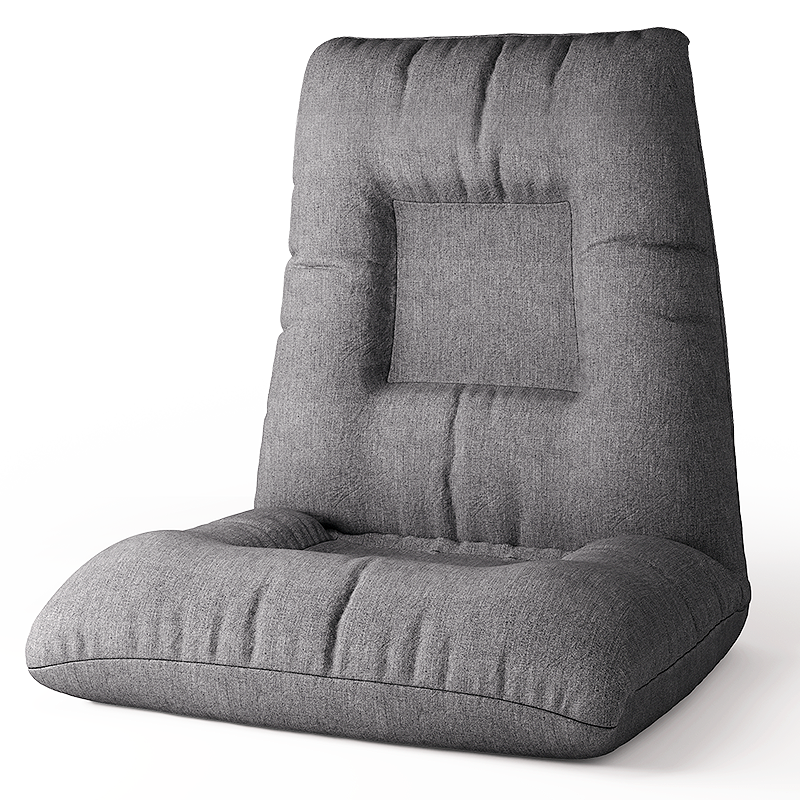 稳纳 懒人沙发 床上靠背椅 榻榻米沙发 可折叠懒人椅单人加厚床上卧室阳台飘窗休闲靠背椅 WN-5019G