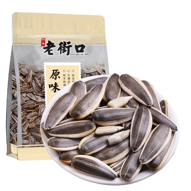 老街口原味瓜子500g价格走势,精选优质营养坚果炒货零食-网购首选